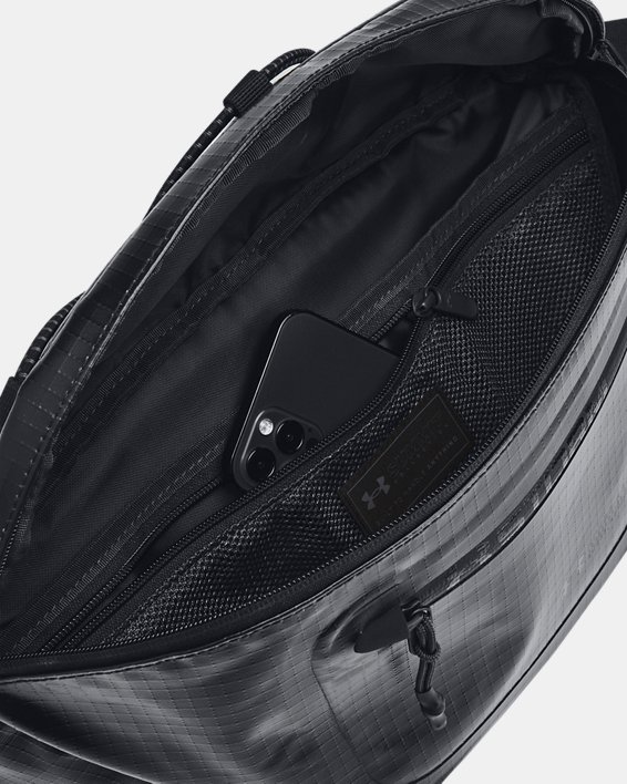 Unisex UA Summit Waist Bag in Black image number 2